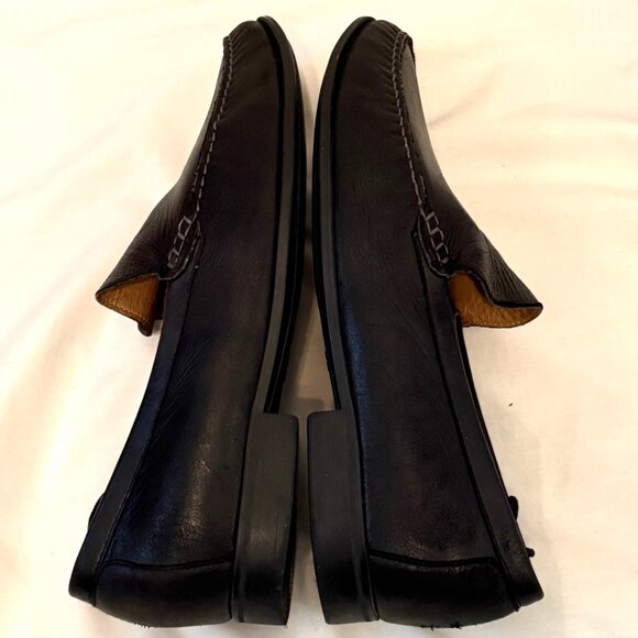 Johnston & Murphy Cresswell Venetian 208471 Slip On Loafers Size 10 M Black main image 9